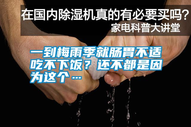 一到梅雨季就肠胃不适吃不下饭？还不都是因为这个…