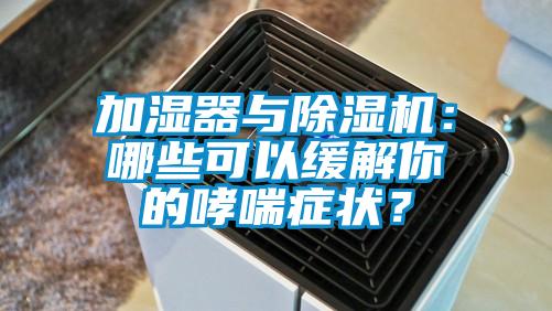 加湿器与除湿机：哪些可以缓解你的哮喘症状？