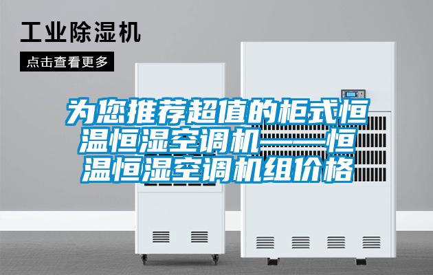 为您推荐超值的柜式恒温恒湿空调机——恒温恒湿空调机组价格