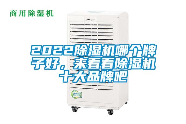 2022除湿机哪个牌子好，来看看除湿机十大品牌吧