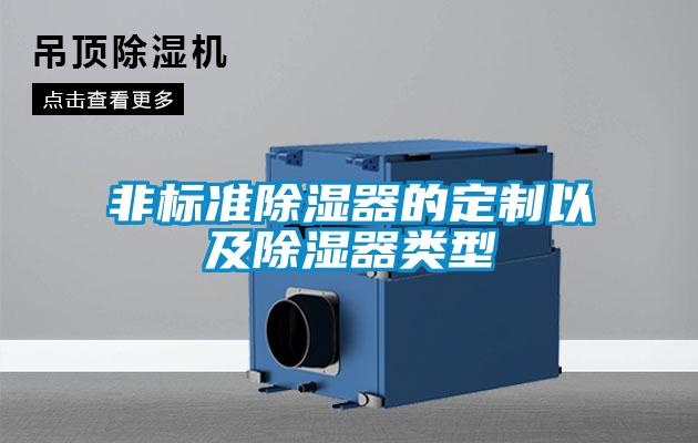 非标准除湿器的定制以及除湿器类型