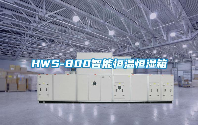 HWS-800智能恒温恒湿箱