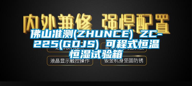 佛山准测(ZHUNCE) ZC-225(GDJS) 可程式恒温恒湿试验箱