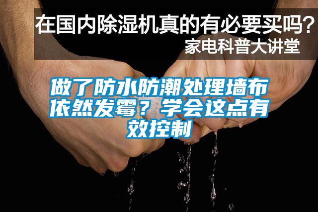 做了防水防潮处理墙布依然发霉？学会这点有效控制