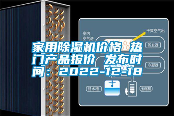 家用除湿机价格 热门产品报价 发布时间：2022-12-18