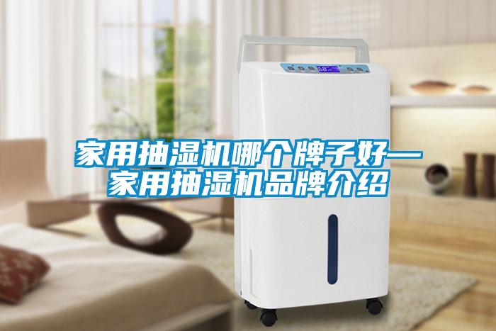 家用抽湿机哪个牌子好—家用抽湿机品牌介绍