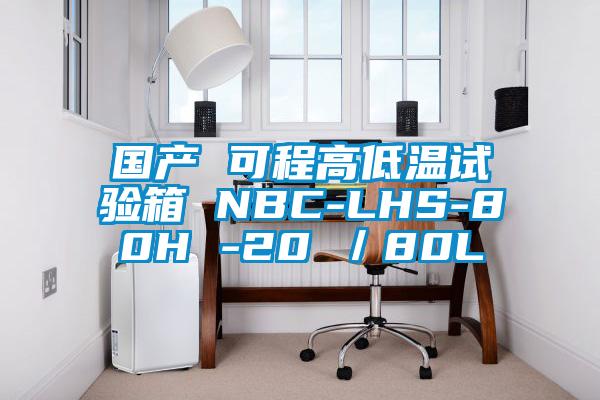 国产 可程高低温试验箱 NBC-LHS-80H -20℃／80L