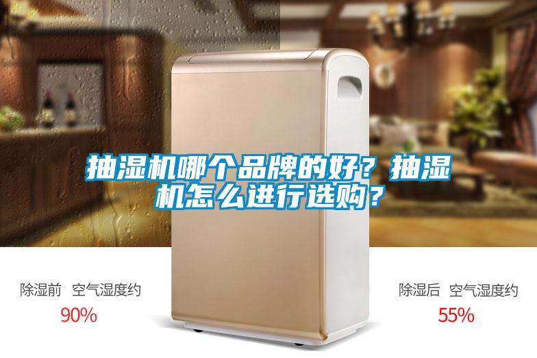 抽湿机哪个品牌的好？抽湿机怎么进行选购？