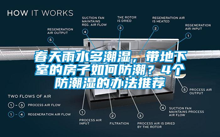 春天雨水多潮湿，带地下室的房子如何防潮？4个防潮湿的办法推荐