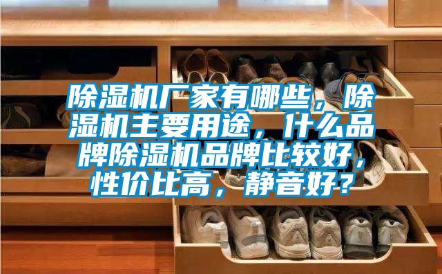 除湿机厂家有哪些，除湿机主要用途，什么品牌除湿机品牌比较好，性价比高，静音好？