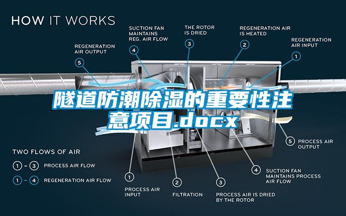 隧道防潮除湿的重要性注意项目.docx